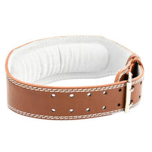 Load image into Gallery viewer, Leather Weightlifting Belt