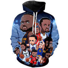 Load image into Gallery viewer, NBA Stars Hoodie