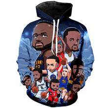 Load image into Gallery viewer, NBA Stars Hoodie
